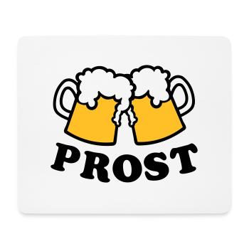 Bière - Tapis de souris (format paysage) - blanc - Devant