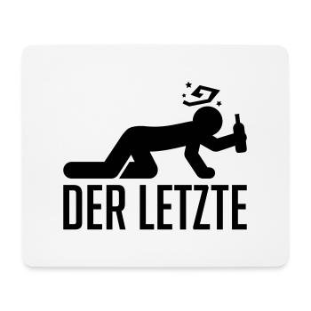 der_letzte_fu1 - Mousepad (Querformat) - Weiß - Vorne