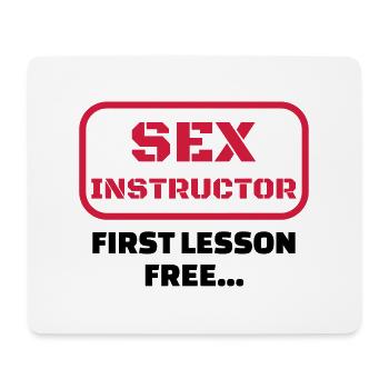 Sex - Sexy - Humor - Wife - Couple - Marriage - Mouse Pad (horizontal) - white - Front