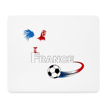 football france 08 - Tapis de souris (format paysage) - blanc - Devant