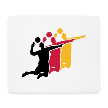 volleyball - Mouse Pad (horizontal) - white - Front