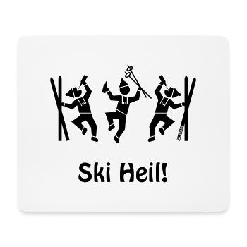 Ski Heil! (Après Ski Party) - Mousepad (Querformat) - Weiß - Vorne