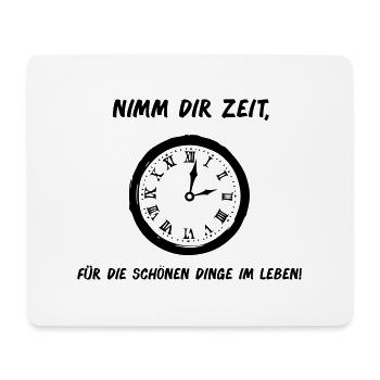 schoene_dinge_im_leben_01 - Mousepad (Querformat) - Weiß - Vorne