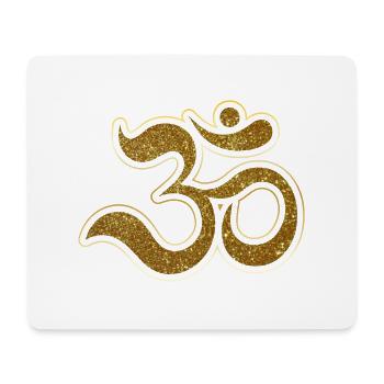 Golden OM by the Manzanita's - Mouse Pad (horizontal) - white - Front