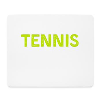 A Day Without Tennis Funny Tennis Player Tennis - Mouse Pad (horizontal) - white - Front