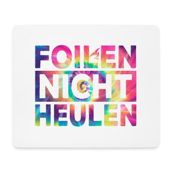 Wing Foiling Surf Surfing Surfer - Mousepad (Querformat) - Weiß - Vorne