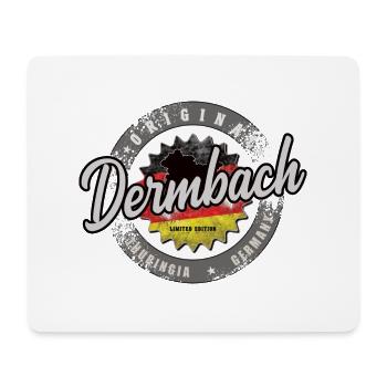 Original Germany Thüringen Dermbach - Mousepad (Querformat) - Weiß - Vorne