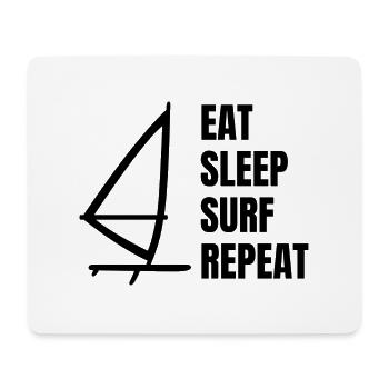 Windsurfer Surfen Kitesurfer Windsurfing Geschenk - Mousepad (Querformat) - Weiß - Vorne