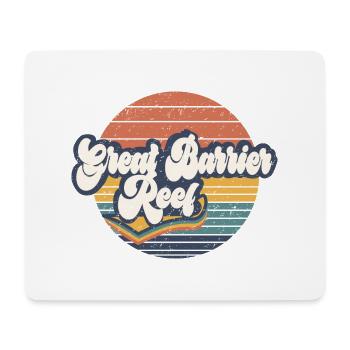 Great Barrier Reef - Mouse Pad (horizontal) - white - Front
