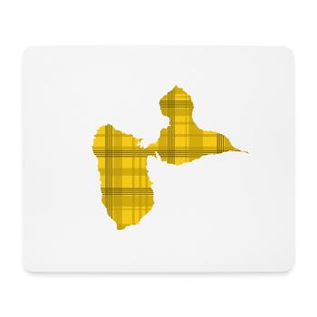 Guadeloupe - Mousepad (Querformat) - Weiß - Vorne