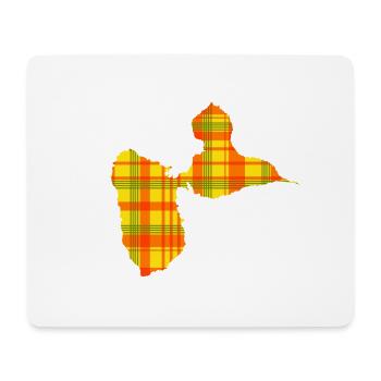 Guadeloupe - Mousepad (Querformat) - Weiß - Vorne