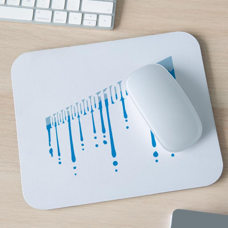 Binary Code Program Language Mouse Pad (horizontal)