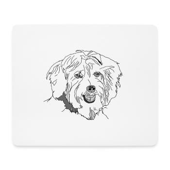 Havanais - Tapis de souris (format paysage) - blanc - Devant