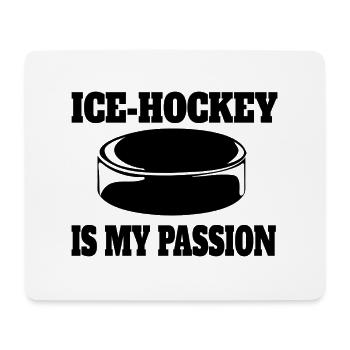 Sports d’hiver Hockey sur glace Hockey sur glace Équipe Cadeau - Tapis de souris (format paysage) - blanc - Devant