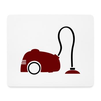 Staubsauger - Mousepad (Querformat) - Weiß - Vorne
