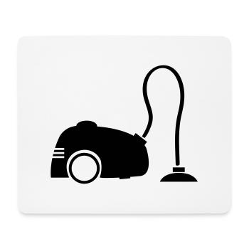 staubsauger - Mousepad (Querformat) - Weiß - Vorne