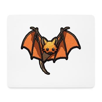 Flying fox or flying fox with wings - Mouse Pad (horizontal) - white - Front