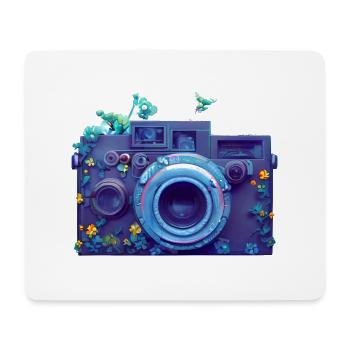 Photographer Camera Photographers Funny Photography - Mouse Pad (horizontal) - white - Front