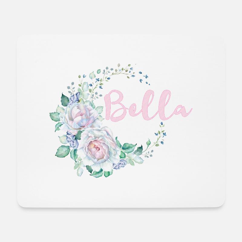 Für Bella - Mousepad (Querformat) - Weiß
