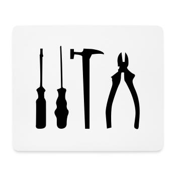 tool - Mouse Pad (horizontal) - white - Front