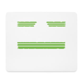 hippy global peace present funky love statement - Mouse Pad (horizontal) - white - Front