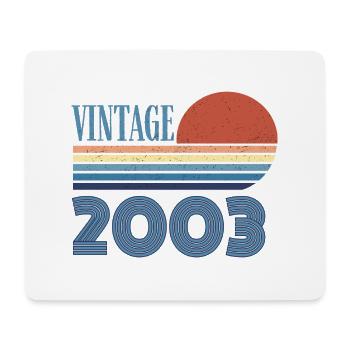 Vintage 2003 - Mouse Pad (horizontal) - white - Front