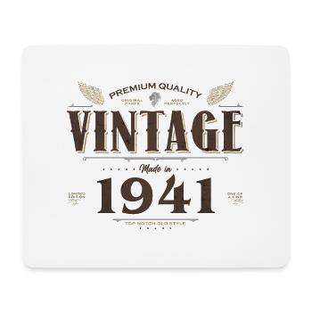 83 Jahre alter Jahrgang 1941 Limitierte Auflage 83. - Mousepad (Querformat) - Weiß - Vorne