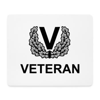 Veteran Militär Bund Streitkräfte Bw - tricolor - Mousepad (Querformat) - Weiß - Vorne