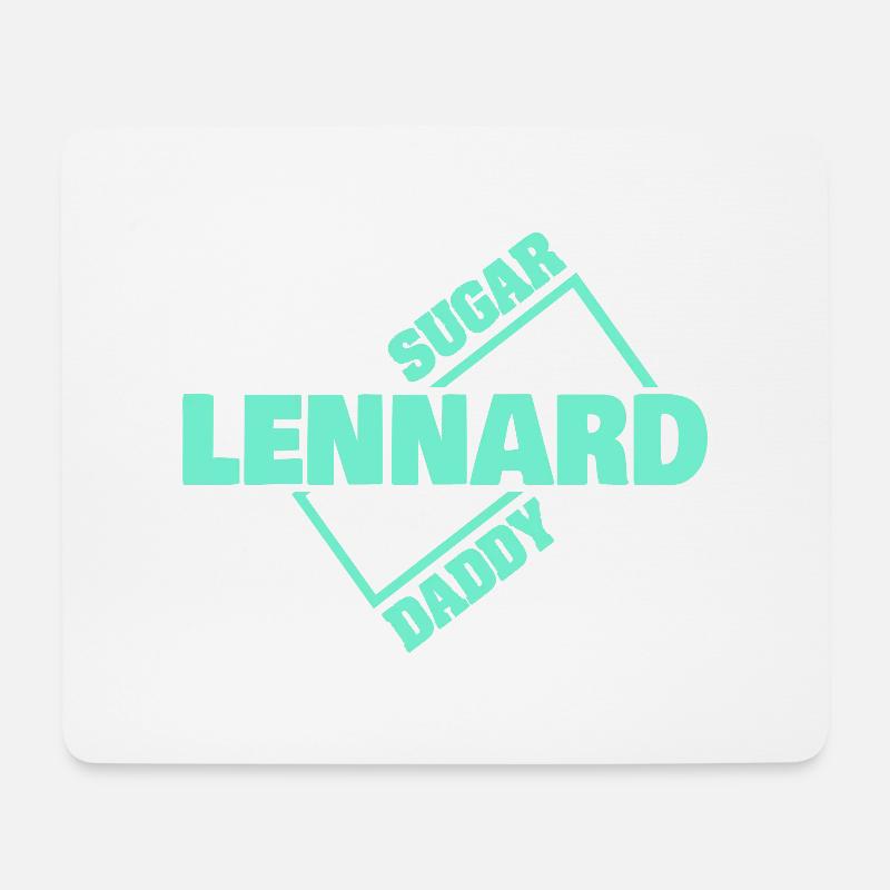 Geschenk für Lennard - Mousepad (Querformat) - Weiß