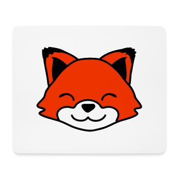 Renard Renard roux Animal sauvage Intelligent Habitants de la forêt - Tapis de souris (format paysage) - blanc - Devant