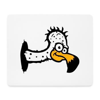 Vulture Scavenger Bird Funny Vultures Vulture Vulture Fun - Mouse Pad (horizontal) - white - Front