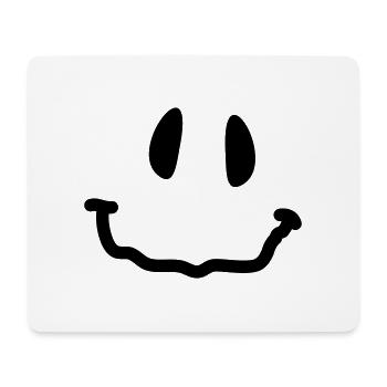 smiley_1c - Mouse Pad (horizontal) - white - Front