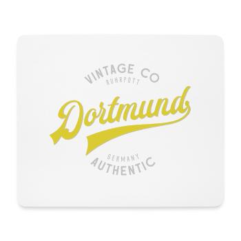 Dortmund vintage - Mousepad (Querformat) - Weiß - Vorne