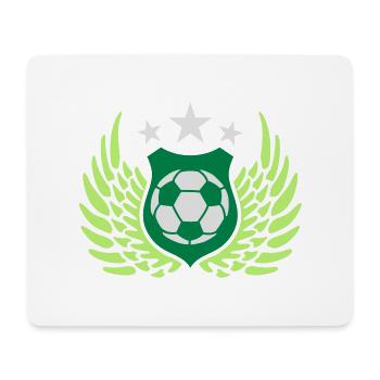 fussball_k_3c - Mouse Pad (horizontal) - white - Front