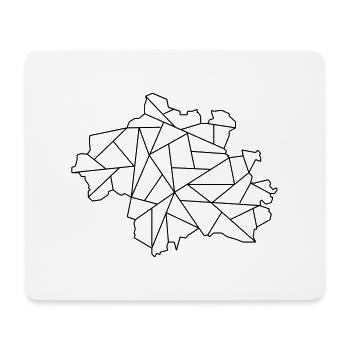 München - Mousepad (Querformat) - Weiß - Vorne