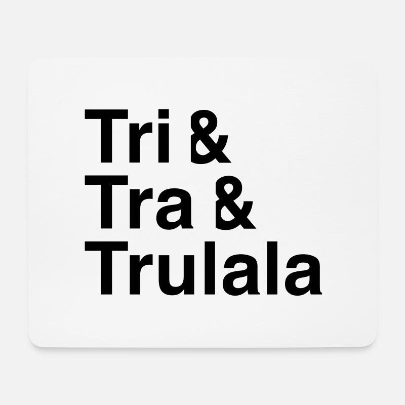 Kasper - Tri Tra Trulala - Mousepad (Querformat) - Weiß
