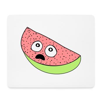 melon - Tapis de souris (format paysage) - blanc - Devant