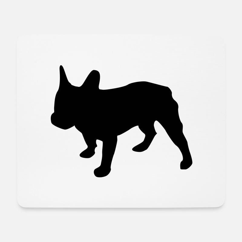 French bulldog - Mouse Pad (horizontal) - white
