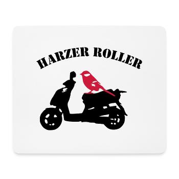 Harzer Roller - Mousepad (Querformat) - Weiß - Vorne