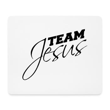 Catholic Team Jesus Christ Christ Evangelical - Mouse Pad (horizontal) - white - Front
