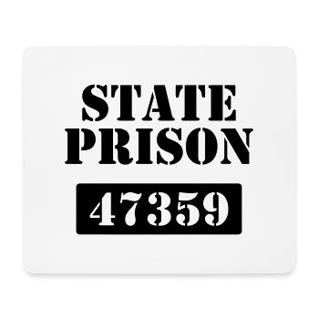 State Prison - Mouse Pad (horizontal) - white - Front
