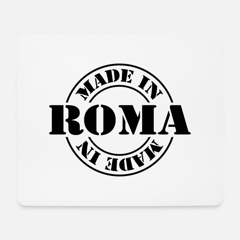 made in roma m1k2 - Mousepad (Querformat) - Weiß