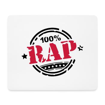 100_pro_rap_di2 - Mouse Pad (horizontal) - white - Front