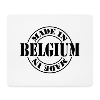 made in belgium m1k2 - Mousepad (Querformat) - Weiß - Vorne