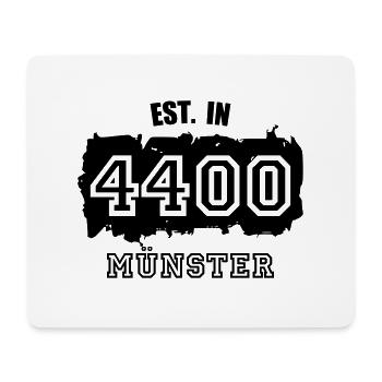 Established 4400 Münster - Mousepad (Querformat) - Weiß - Vorne
