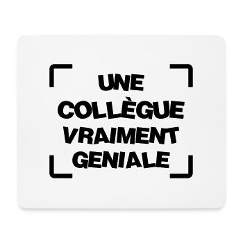 Collègue / Bureau / Travail / Collegue Entreprise - Tapis de souris (format paysage) - blanc - Devant