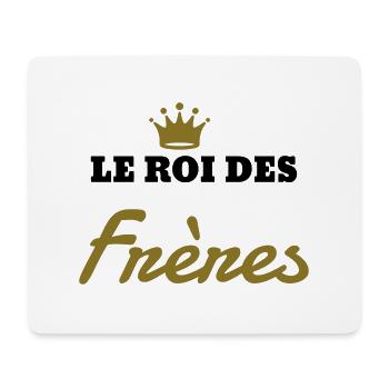 Frère / Frere / Bébé / Frérot / Naissance / Enfant - Tapis de souris (format paysage) - blanc - Devant
