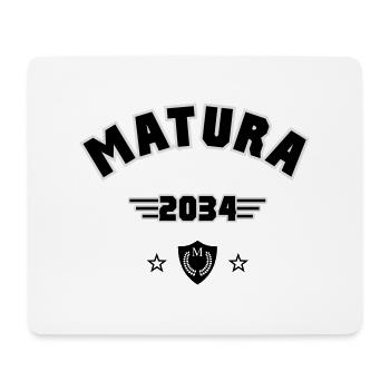 Matura 2034 - Baby Strampler - Mousepad (Querformat) - Weiß - Vorne
