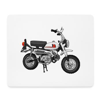 Monkey Z50J J1 DE | céramique blanc - Tapis de souris (format paysage) - blanc - Devant
