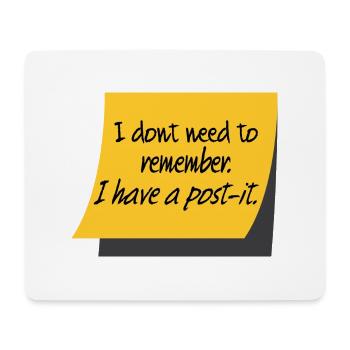 poster une citation - Tapis de souris (format paysage) - blanc - Devant